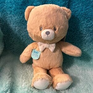 Gund Cream Teddy Bear with Bow